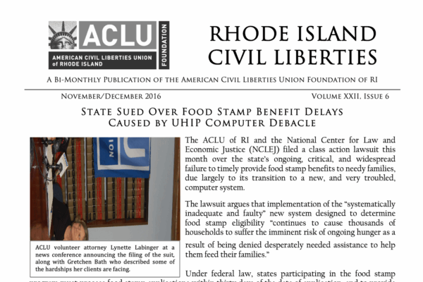 NEWSLETTER - 2016 - Winter