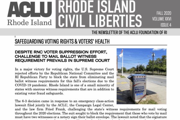 NEWSLETTER - 2020 - Fall