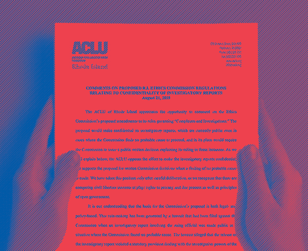 Letters + Testimony