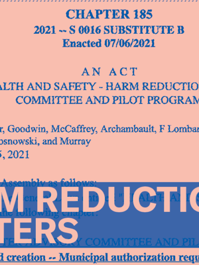 Harm Reduction Centers
