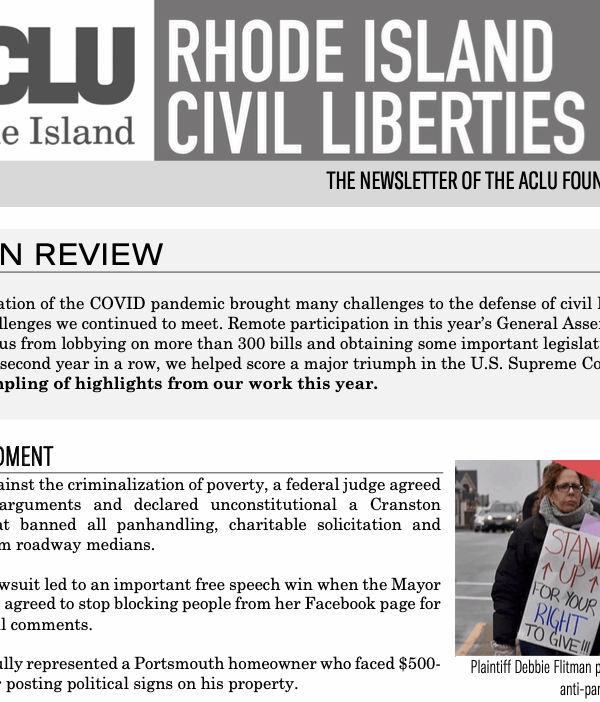 NEWSLETTER - 2021 - Winter
