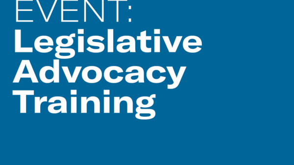 Event: Legislative Advocacy Training
