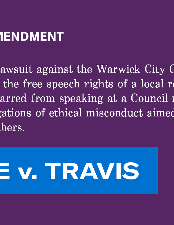Cote v. Travis First Amendment Case