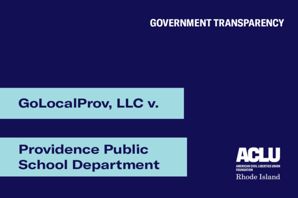 GoLocalProv, LLC v. PPSD