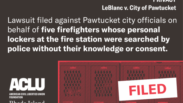 LeBlanc v. City of Pawtucket filed