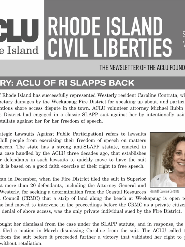Newsletter - Spring 2024 - Front Page