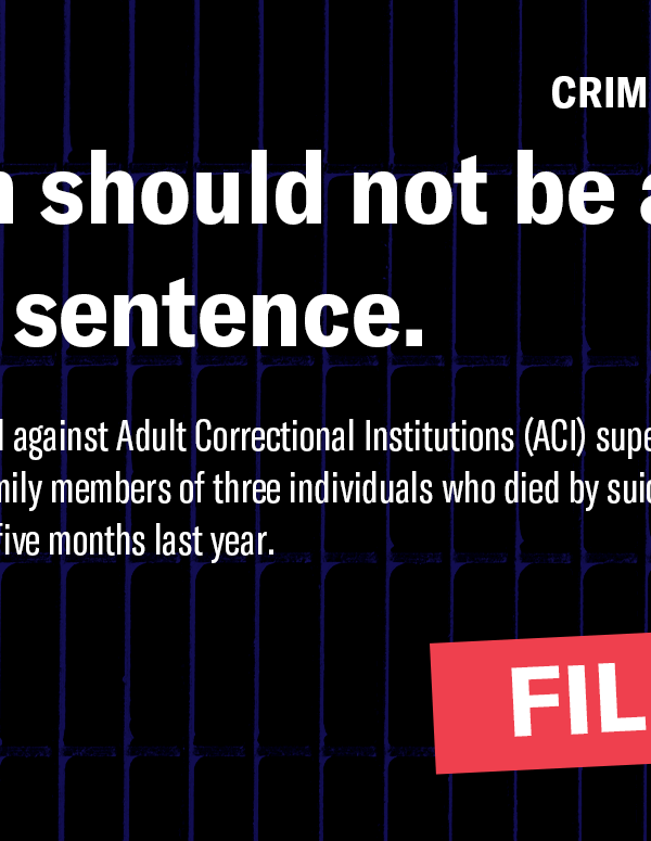 Lawsuit Filed: Deaths at the ACI