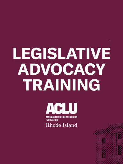 2025 Legislative Advocacy Training