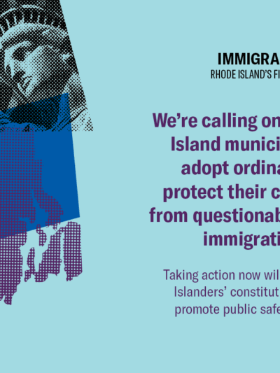 Letter to municipalities urging adoption of immigration ordinances