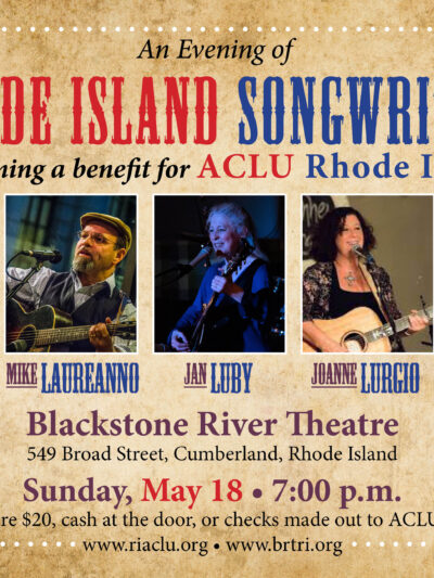 Benefit Concert: Rhode Island Songwriters