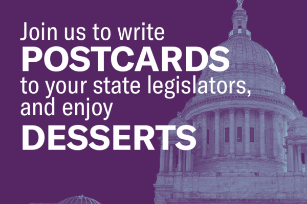 Postcards & Desserts on April 15, 2025