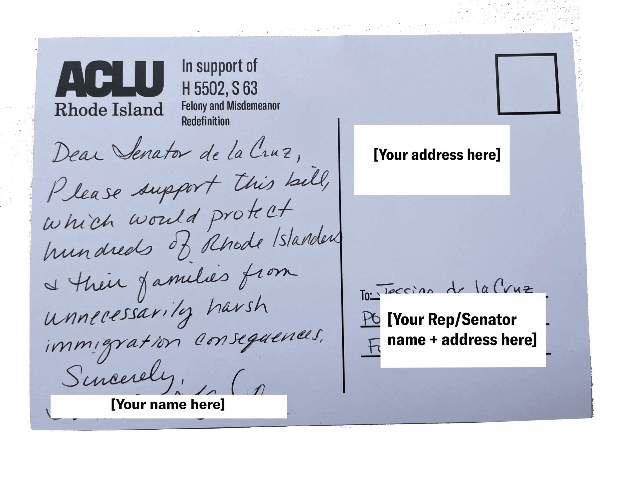 Postcard Example