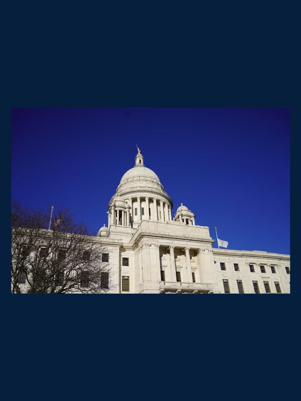 Photo of the RI state house