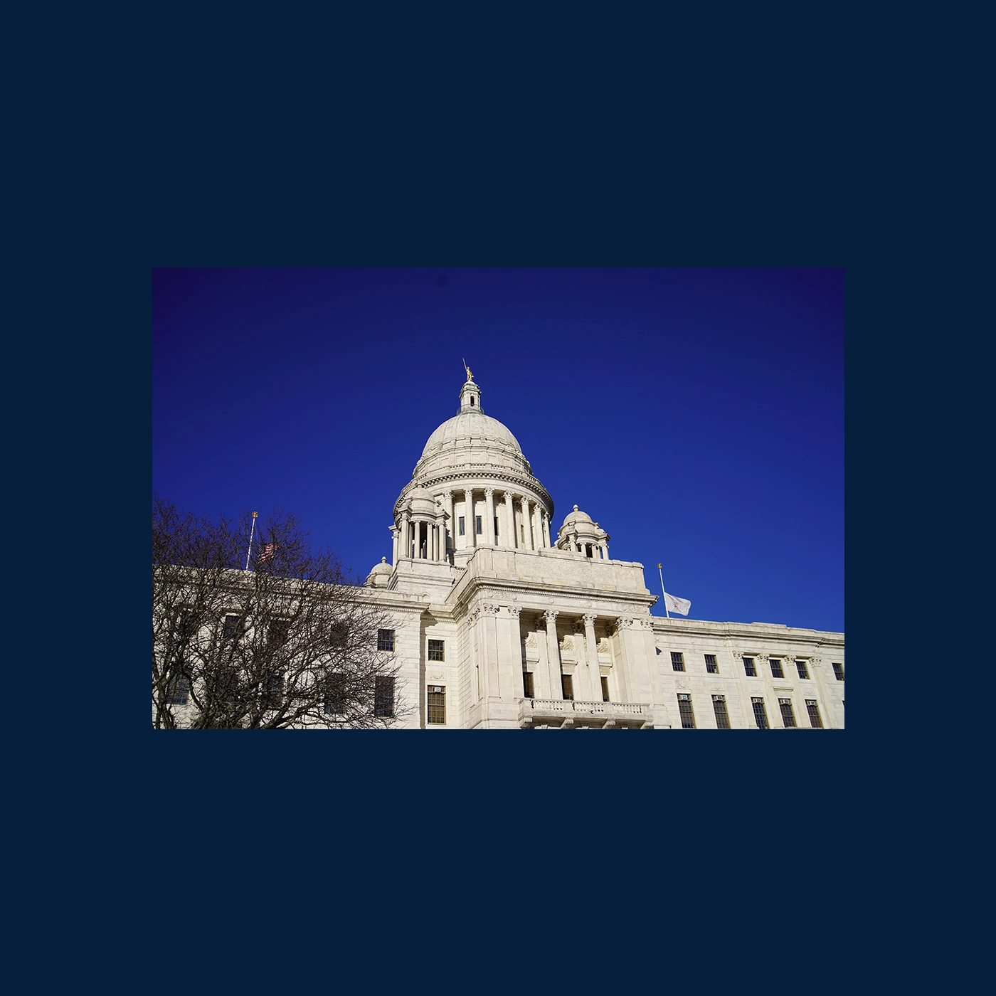 Photo of the RI state house