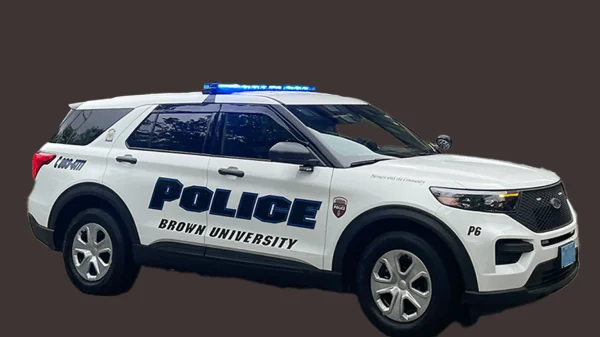 Brown University Police Car