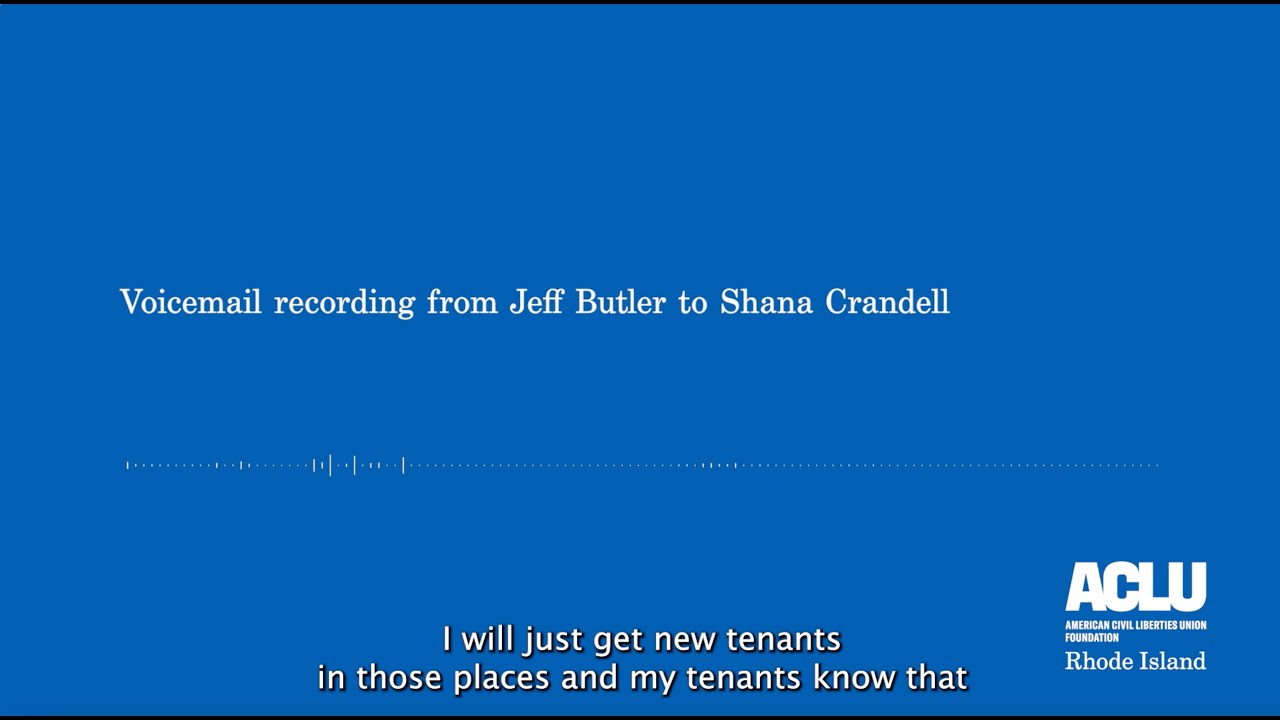 ACLU of RI - Rivera v. Elmwood Realty - Voicemails