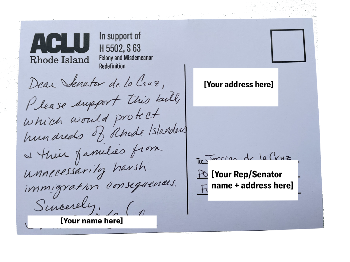 Postcard Example Postcard Example