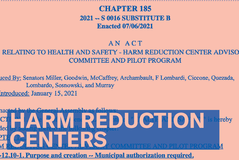 Harm Reduction Centers