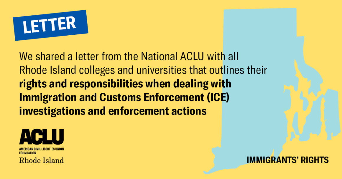 Letter: College and University Rights and Obligations to Noncitizen Students