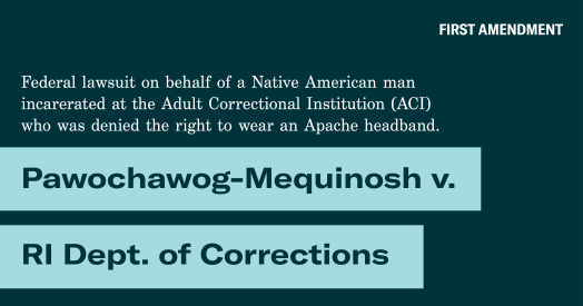 Pawochawog-Mequinosh v. RI Dept. of Corrections Pawochawog-Mequinosh v. RI Dept. of Corrections