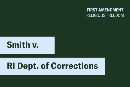 Smith v. RI Dept. of Corrections Smith v. RI Dept. of Corrections