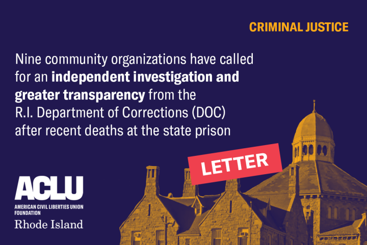 Letter - Deaths at the ACI Letter - Deaths at the ACI