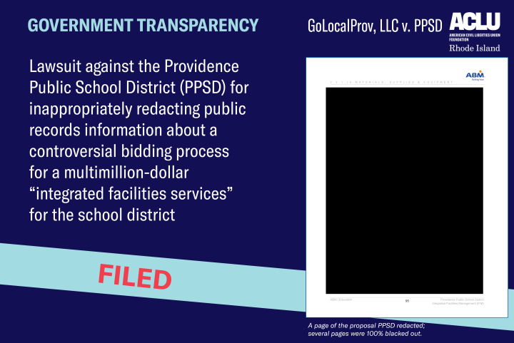 GoLocalProv, LLC v. PPSD Government Transparency