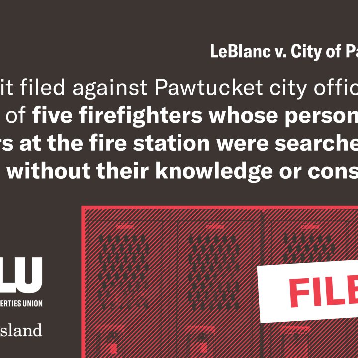 LeBlanc v. City of Pawtucket filed
