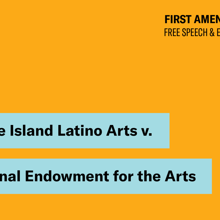 Rhode Island Latino Arts v. NEA