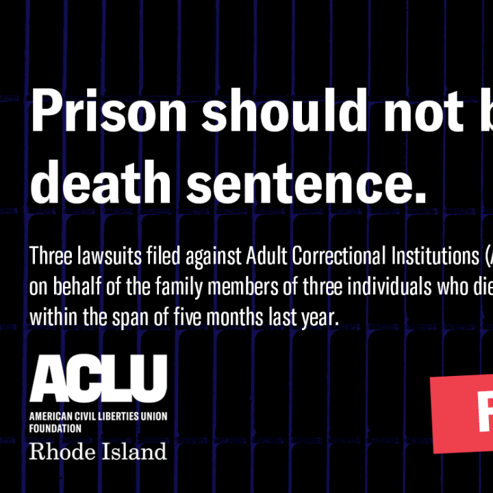 Lawsuit Filed: Deaths at the ACI