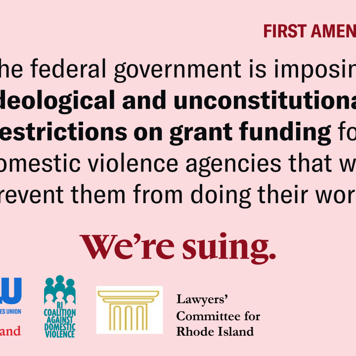 RI Coalition Against Domestic Violence v. Bondi RI Coalition Against Domestic Violence v. Bondi